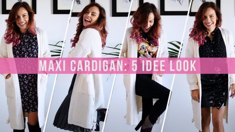Ideas for Long Cardigan Outfits: Stylish & Versatile!